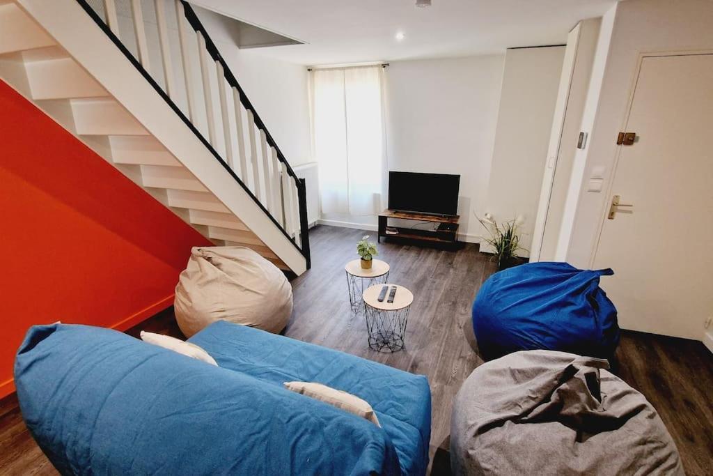 Maison, 4 A 6 Pers, Clim, Parking Prive, 2 Chambres อาฌ็อง ภายนอก รูปภาพ